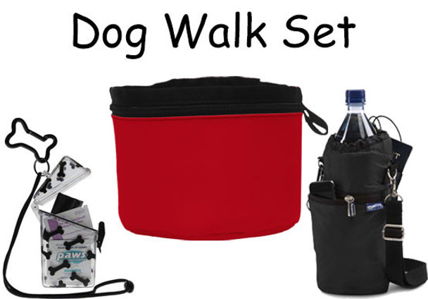 Dog Walk Travel Set