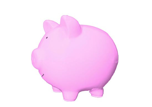 Pink Personalized Piggy Bank