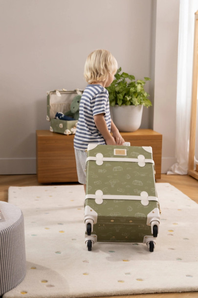 Kids Rolling Carry-on Suitcase