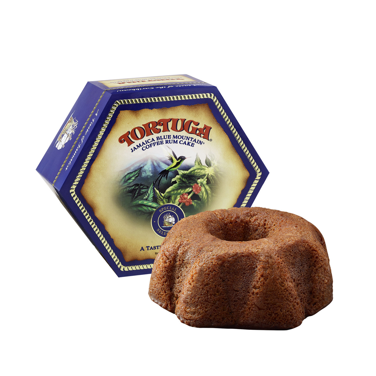 Tortuga Blue Mountain Coffee Rum Cake (16oz)