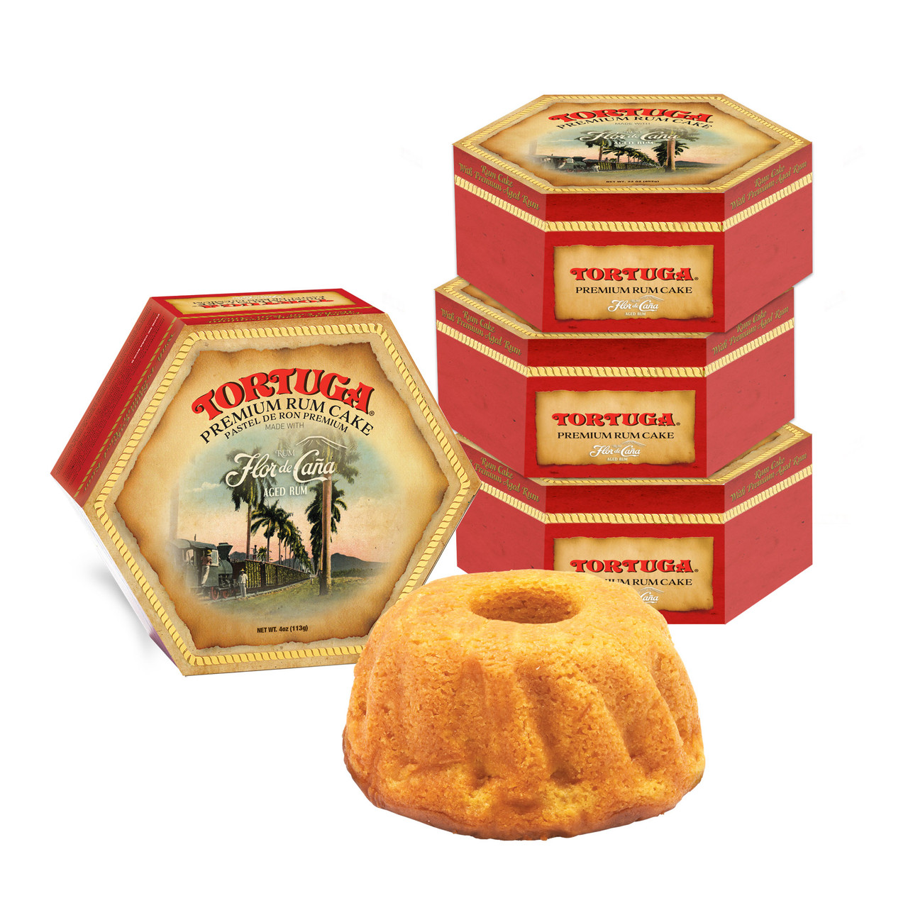 Tortuga Caribbean Golden Original Rum Kuchen, 4-Unz Produktbild-Vorschau 11