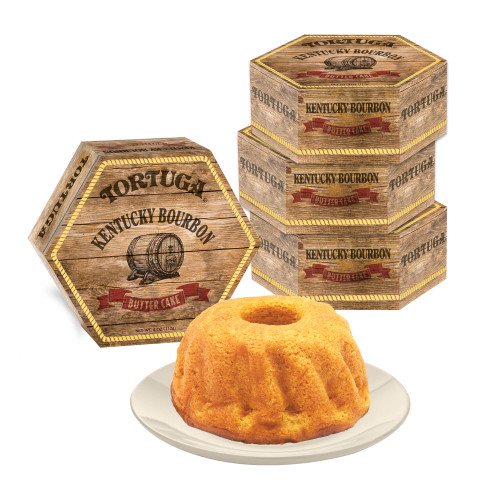 4 Tortuga 4oz Kentucky Bourbon Butter Cake 4 Tortuga 4oz Kentucky Bourbon Butter Cake