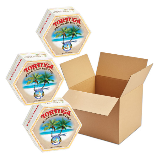 Case - 16oz Tortuga Piña Colada Rum Cake (20 units)