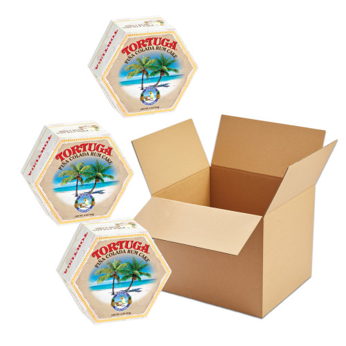 Case - 4oz Tortuga Piña Colada Rum Cake (60 units)