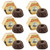 Six Pack Of Tortuga 4oz Chocolate Rum Cake Six Pack Of Tortuga 4oz Chocolate Rum Cake