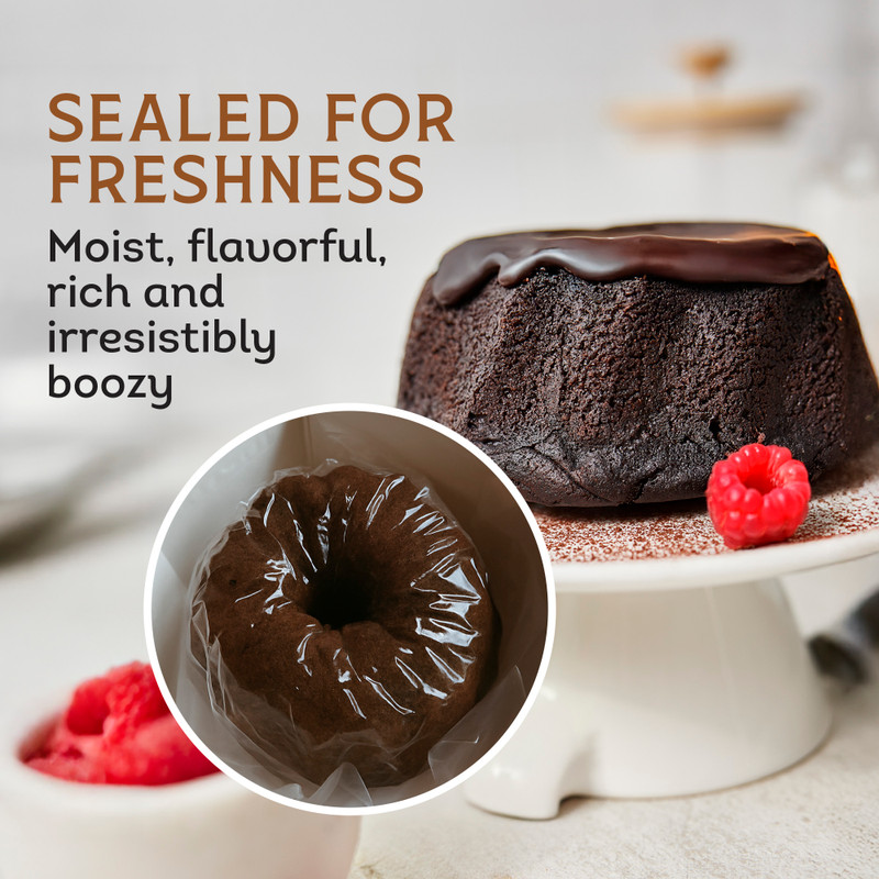 Tortuga Chocolate Rum Cake (32oz)