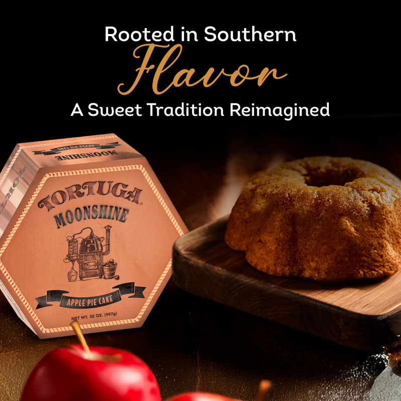 Tortuga Moonshine Apple Pie Cake (16oz)