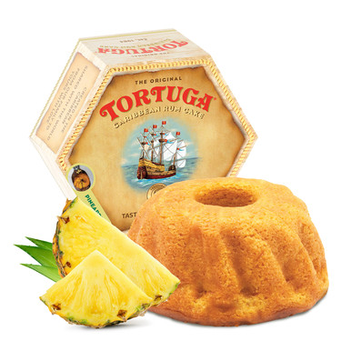 Tortuga Pineapple Rum Cake (16oz) - Main Image