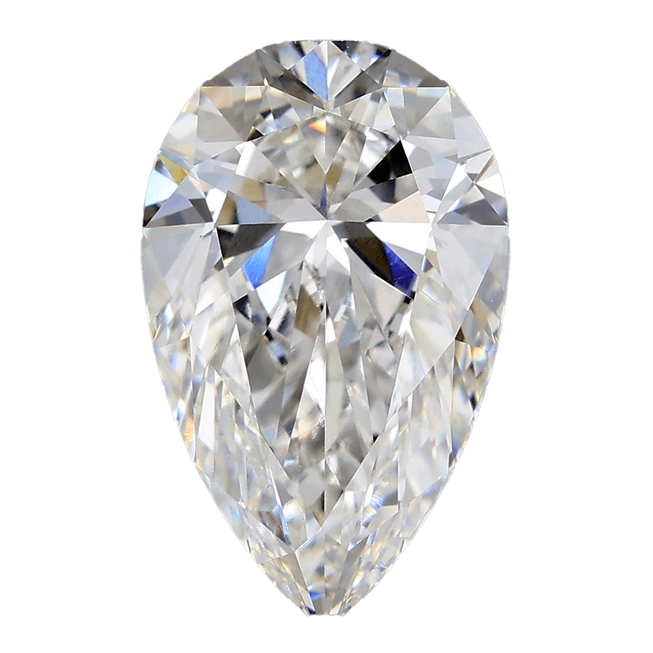 2.52 Ct | Pear | E Color Lab Grown Diamond | VVS2 Clarity | SKU