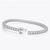 11.00 TCWT Platinum Classic Tennis Bracelet , D/E/F Color, VS+ Clarity - 7" Length