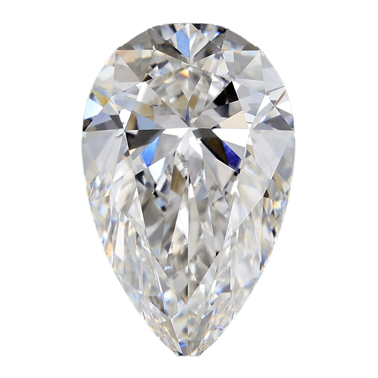 2.52 Ct | Pear | E Color Lab Grown Diamond | VVS2 Clarity | SKU
