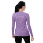 Ladies Floral Lavender Club Sun Shirt