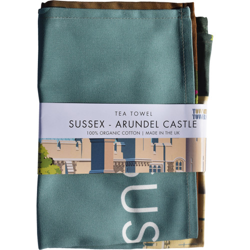 Sussex - Arundel Castle tea towel
