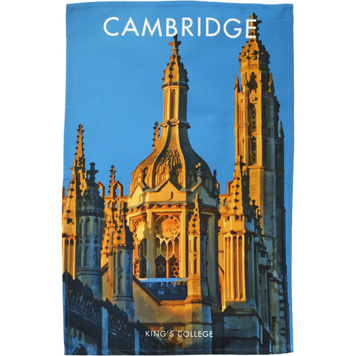 King's College Cambridge tea towel