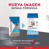 Purina Excellent Alimento Para Gato Adulto 3 Kg