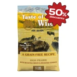 Taste of the Wild High Prairie Canine Adulto Bisonte y Venado asado