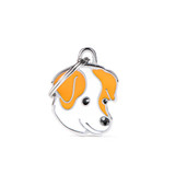 Plaquitas My Family - Placa Friends Jack Russell Blanco y Marrón