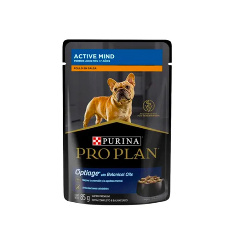 Alimento Húmedo Pro Plan para perro senior Active Mind +7