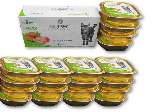 Alimento Húmedo para gato Nupec Indoor Pack 20 Latas