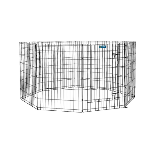 CORRAL METALICO SUNNY PLEGABLE DE 8 PANELES 30" (76cm)