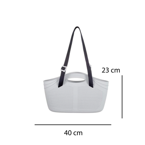 Bolsa Mia Pet Gris