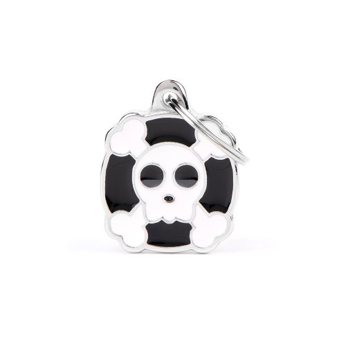 Plaquita My Family - Placa Charm Calavera