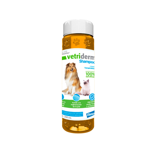 Vetriderm Shampoo para Perros y Gatos