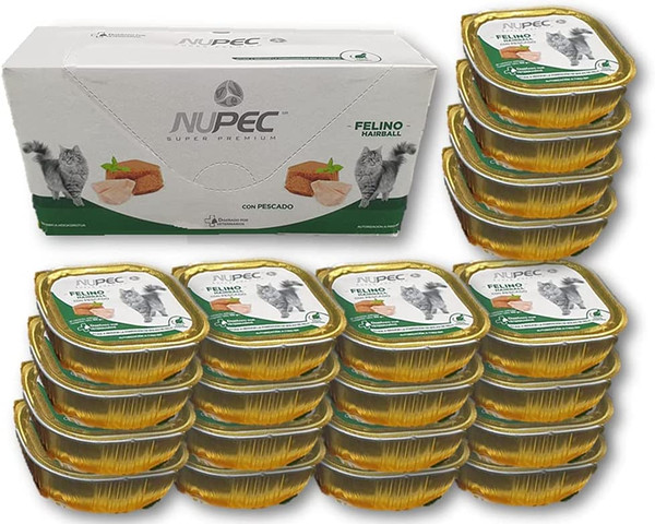 Alimento Húmedo para gato Nupec Hairball Pack 20 Latas