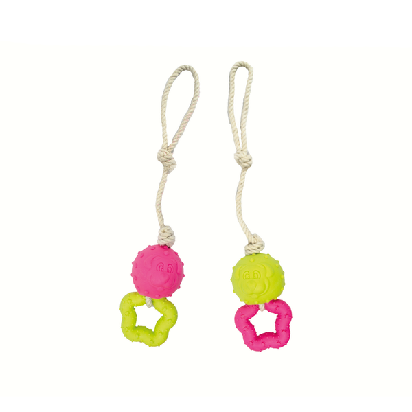 Tinny Chums Juguete De Hilo Con Set Estrella Y Pelota De Caucho