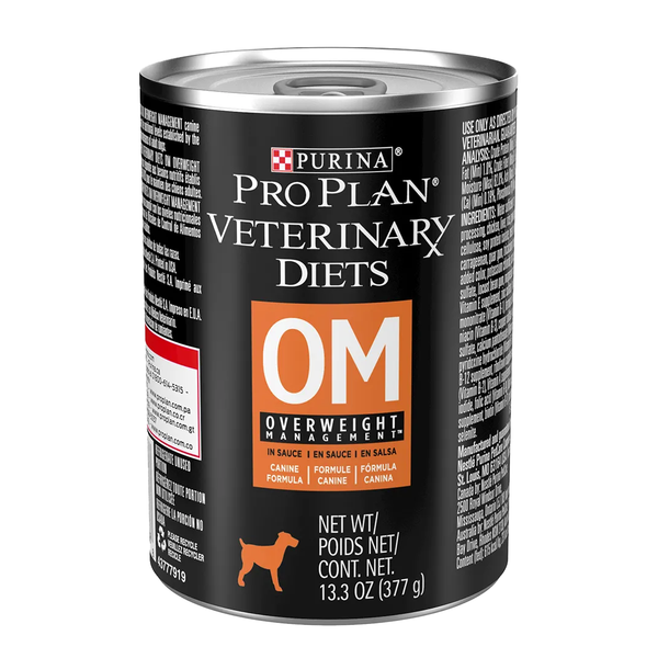 Pro Plan lata OM canine para perros con obesidad