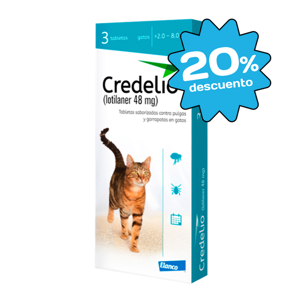 Credelio tableta para gato 48 mg