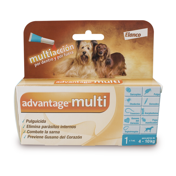 Advantage Multi para perro de 4 a 10 Kg