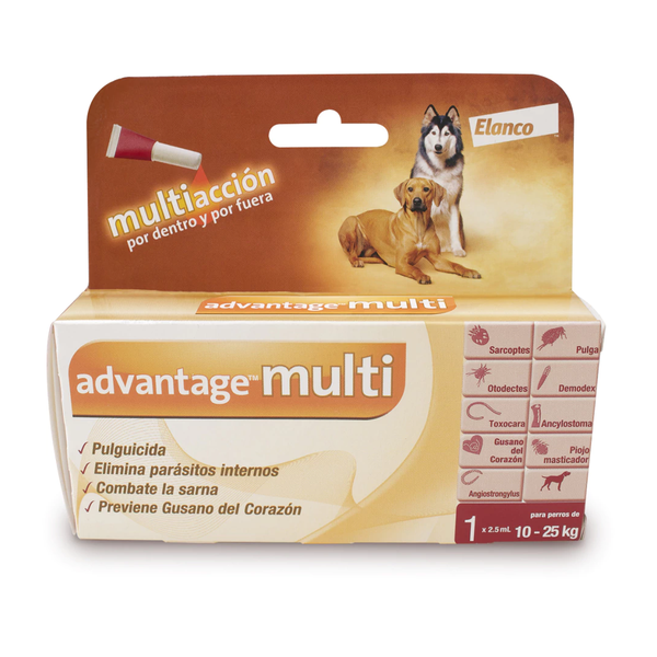 Advantage Multi para Perro de 10 a 25 Kg