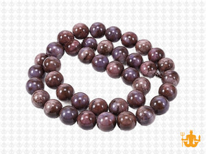 8mm Boulder Opal round beads 15.5" natural [8r18]
