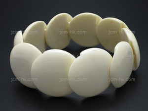 25mm Buffalo Bone Elastic Bracelet [z1742]