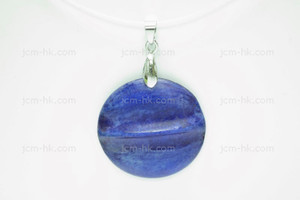 30x30mm Buffalo Bone Designer Bead Pendant, Natural Dyed [z5237]