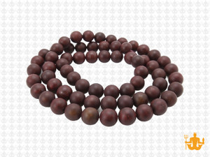 6mm Matte Poppy Jasper Round Beads 15.5" natural [6b22m]