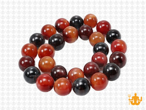 10mm Agate Round Beads 15.5" natural [10d30]
