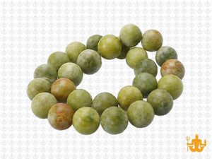 10mm Matte Nephrite Jade Round Beads 15.5" natural [10a18m]