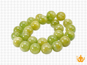10mm New Jade Round Beads 15.5" natural [10b5g]