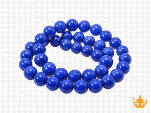 8mm Lapis Magnesite Round Beads 15.5" [8tl]