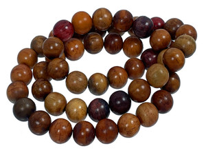 10mm Natural Buffalo Bone Beads 7" A Grade Dyed [10z11]