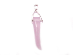 8x35mm Cape Amethyst Horn Pendant [y109j]