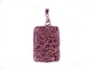 20x30mm A Grade Mexico Agate Oblong Pendant [y108a]