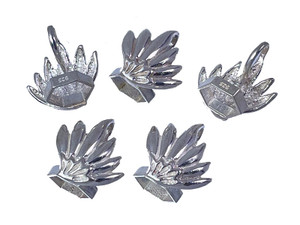 925 Sterling Silver 22mm Shell Pendant [y735]