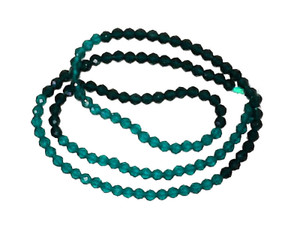 3mm Mix Teal Crystal Glass Faceted Beads 15.5" 140-150pcs. [u23xq]