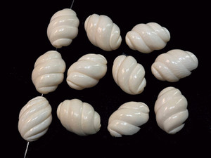 20x28mm Natural Buffalo Bone Rope Beads 1ps. A Grade [zb227]