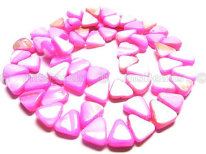 12x15mm Mother Of Pearl Mop Briolette Beads 15.5" natural [w96j]