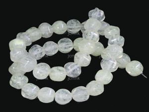 10mm Greenberry Pumpkin Beads 15.5" synthetic [wa144]