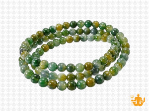 4mm Watermelon Jade Round Beads 15.5" [4r19v]